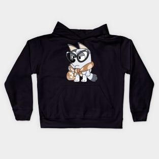 Muffin Bluey Kids Hoodie